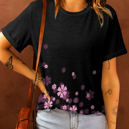 Casual Pick Up Truck Print Graphic Tee