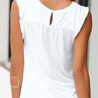 White / S / 60%Polyester+35%Viscose+5%Elastane