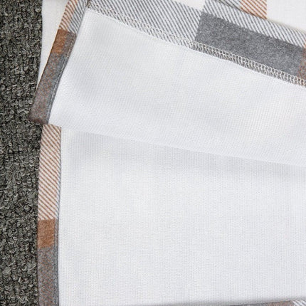 Everyday Front Pocket Plaid Hoodie Cardigan Jacket