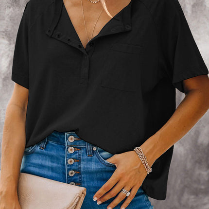 Snaps Pocketed Tee