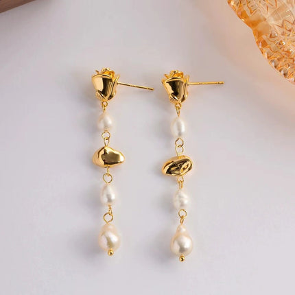 Golden Rose Pearl Drops