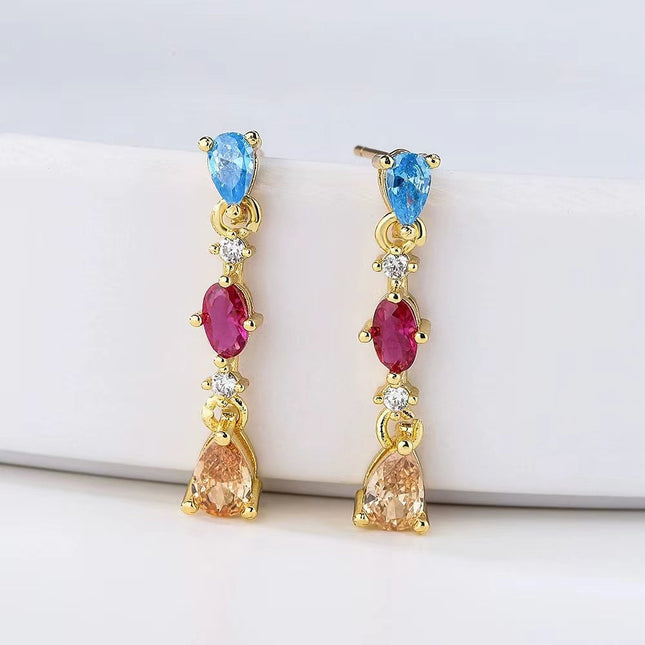 Three Aileen Earrings