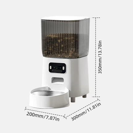 FEEDI 5L 1080P Pet Automatic Feeder M9 Pro