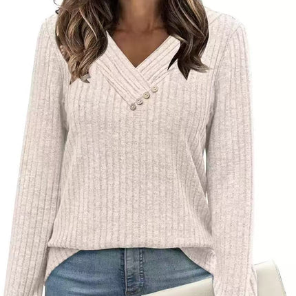 Lace Long Sleeve Shirt Fall Top