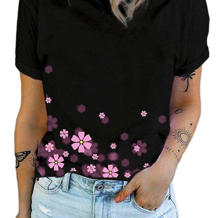 Casual Pick Up Truck Print Graphic Tee