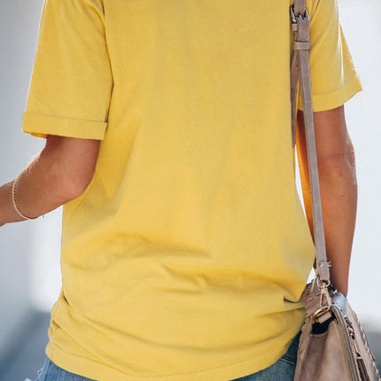 Casual Pick Up Truck Print Graphic Tee