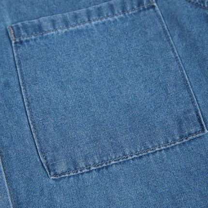 Groovy Plain Collared Midi Dress