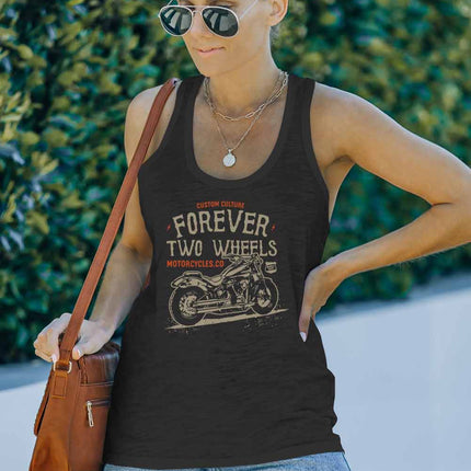 Casual Letter Print MOTORCYCLE Graphic Tank Top