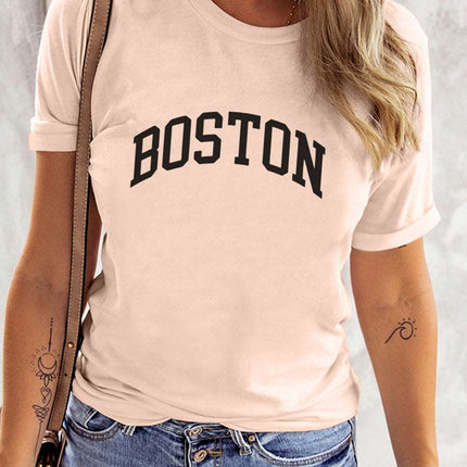 Casual Pick Up Truck Print Graphic Tee