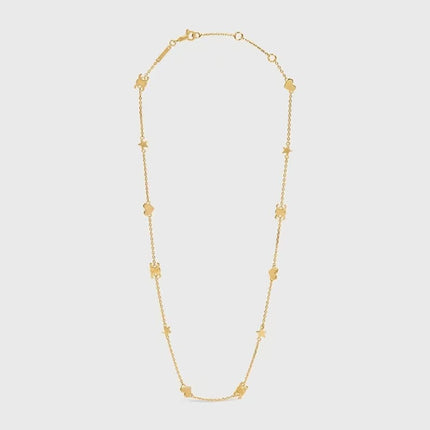 Arc de Triomphe Delicate Necklace Gold