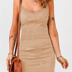 Khaki / S / 93%Viscose+7%Elastane