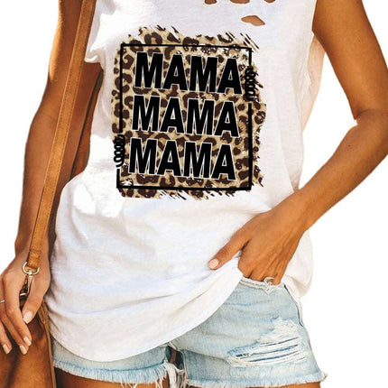 Broken Hole Detail Sleeveless Crew Neck Tank Top