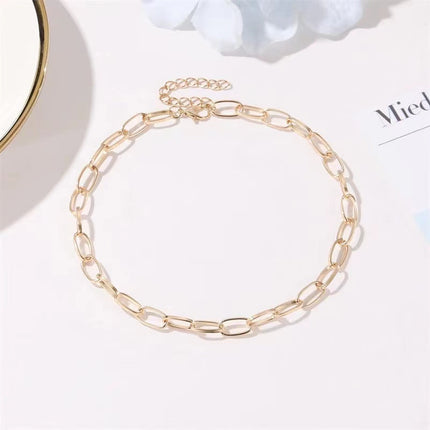 Manhattan Chain Link Statement Necklace