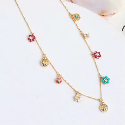 Cute Beetle Necklace