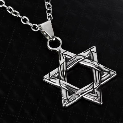 Piety Petite Star Of David Necklace