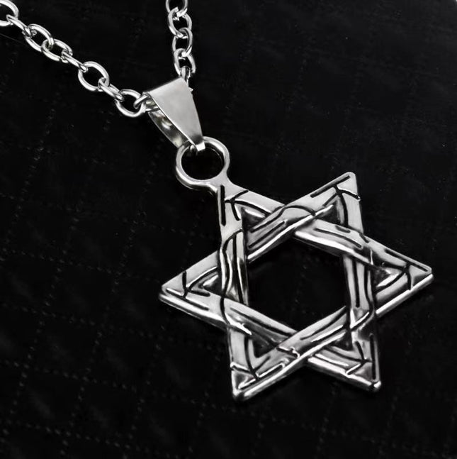 Piety Petite Star Of David Necklace