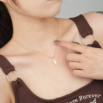 Piety Small Hamsa Pendant