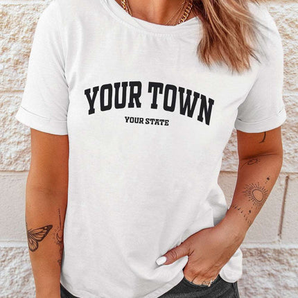 Casual Pick Up Truck Print Graphic Tee