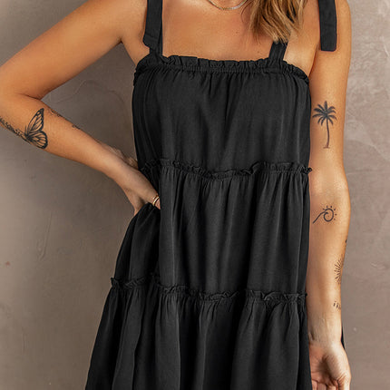 Tiered Ruffle Babydoll Dress