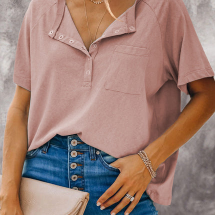 Snaps Pocketed Tee
