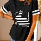 Black-5 / S / 35%rayon+60%Polyester+5%Spandex