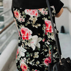 Black-1 / S / 95%Polyester+5%Spandex