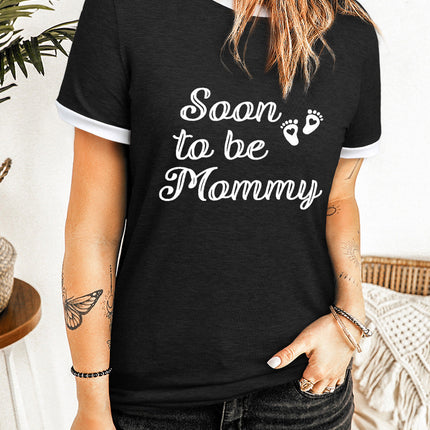 Round Neck Short Sleeve Top