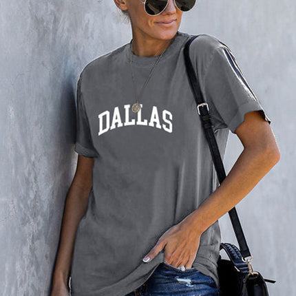 Casual Pick Up Truck Print Graphic Tee