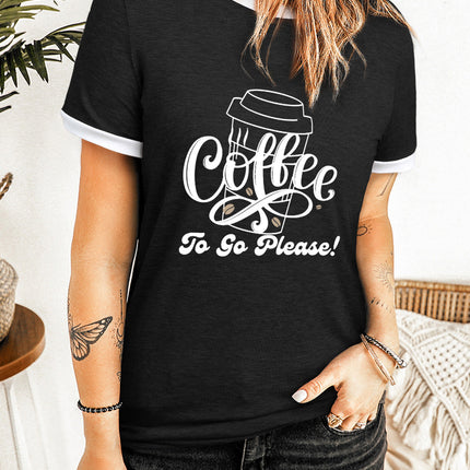 Round Neck Short Sleeve Top