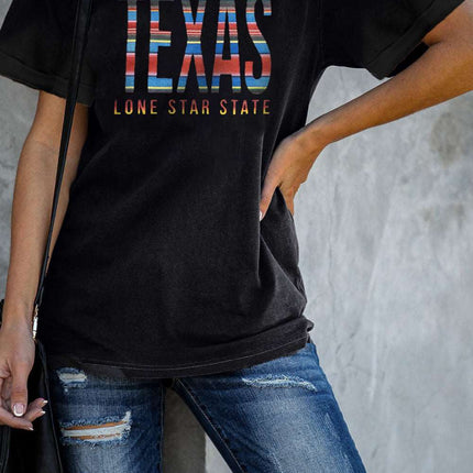 Casual Pick Up Truck Print Graphic Tee