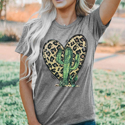 Casual Pick Up Truck Print Graphic Tee