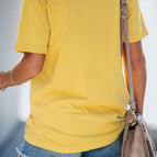 Yellow / S / 95%Polyester+5%Spandex