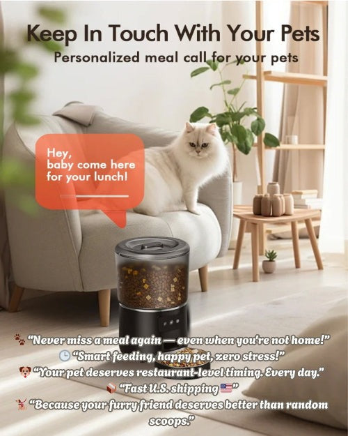 FEEDI 4L Automatic smart pet feeder for cats & dogs