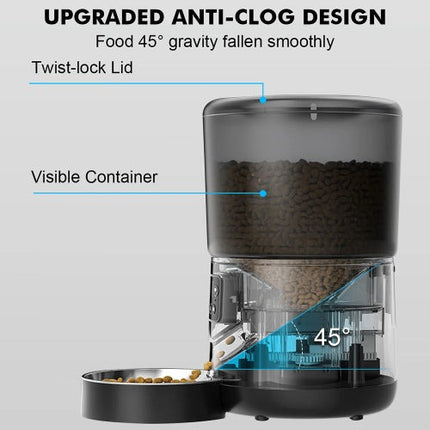 FEEDI 4L Automatic smart pet feeder for cats & dogs