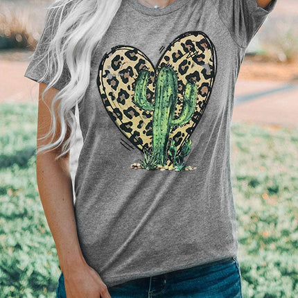 Casual Pick Up Truck Print Graphic Tee