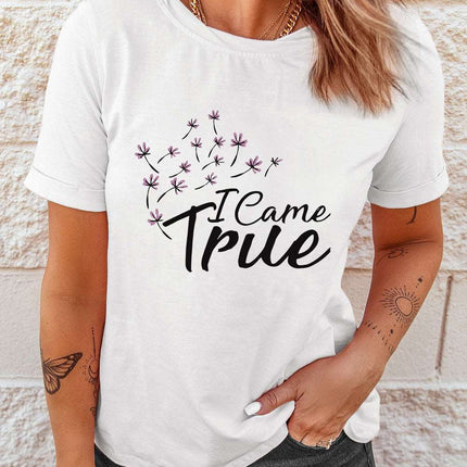 Casual Peach Logo Colorblock Print Graphic Tee