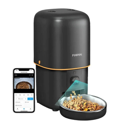 FURPIPI 2L/4LSmart Automatic Pet Feeder with 1080P Camera & App Control