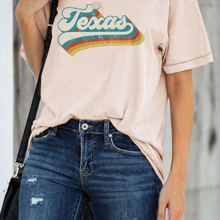 Casual Pick Up Truck Print Graphic Tee