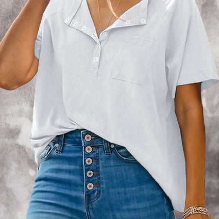 Snaps Pocketed Tee