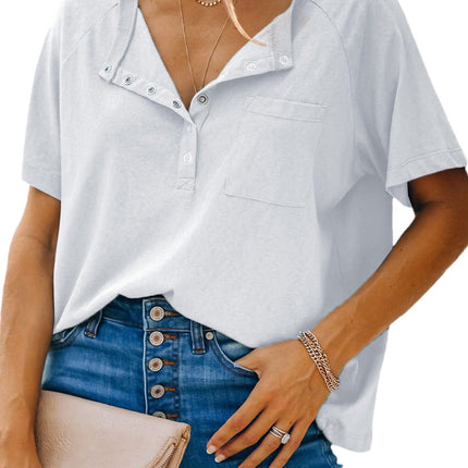 Snaps Pocketed Tee