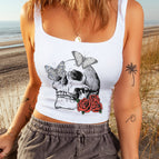 White-2 / S / 95%Polyester 5%Elastane