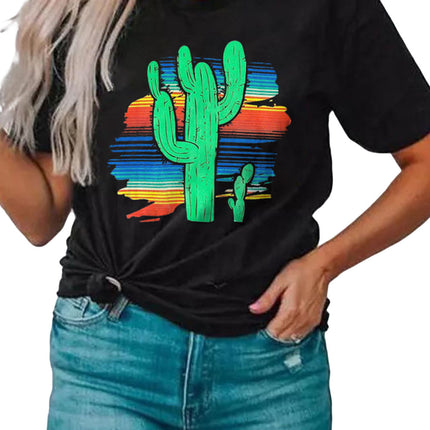 Be Happy Graphic Print Short Sleeve T Shirt