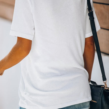 Western Horse Letter Print Graphic T-shirt