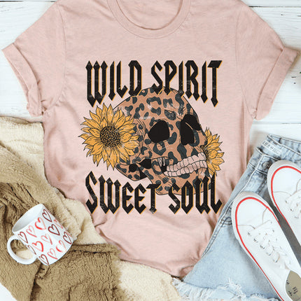 Letters Printed Short Sleeve Graphic T Shirt