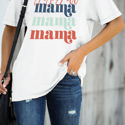 Be Happy Graphic Print Short Sleeve T Shirt