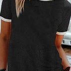 Black / S / 95%Cotton+5%Spandex