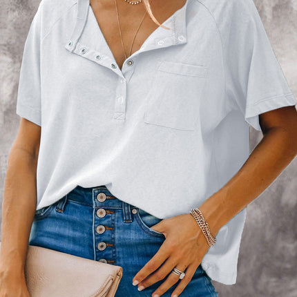 Snaps Pocketed Tee
